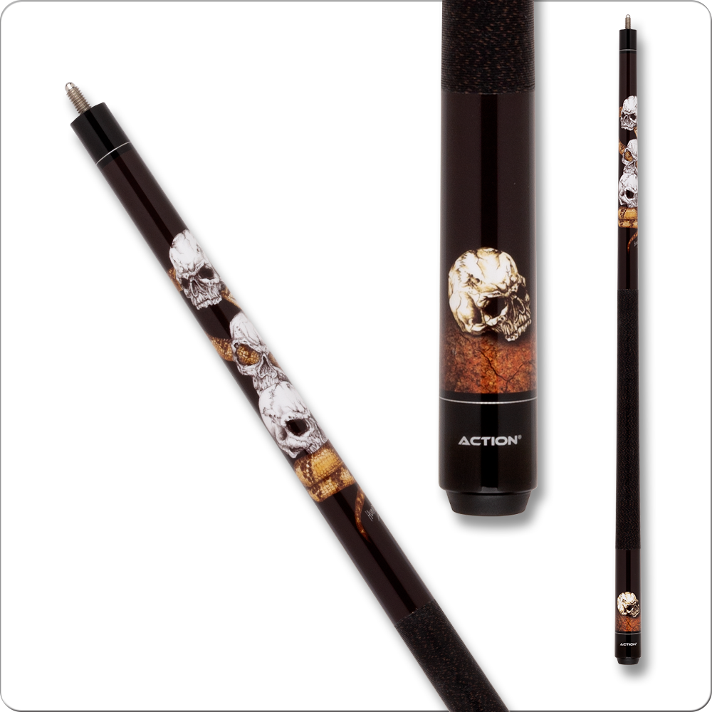 Action ADV120 Adventure Skulls Cue